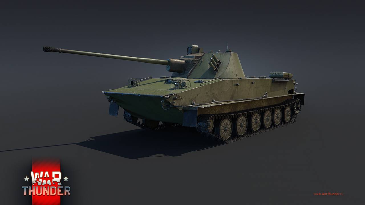 Лёгкий танк ПТ-76-57 в War Thunder