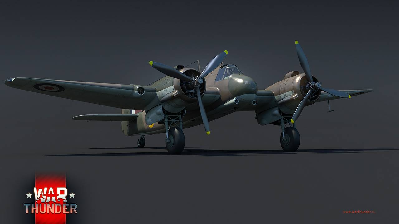 Ударный самолёт Beaufighter Mk I (40-mm) в War Thunder