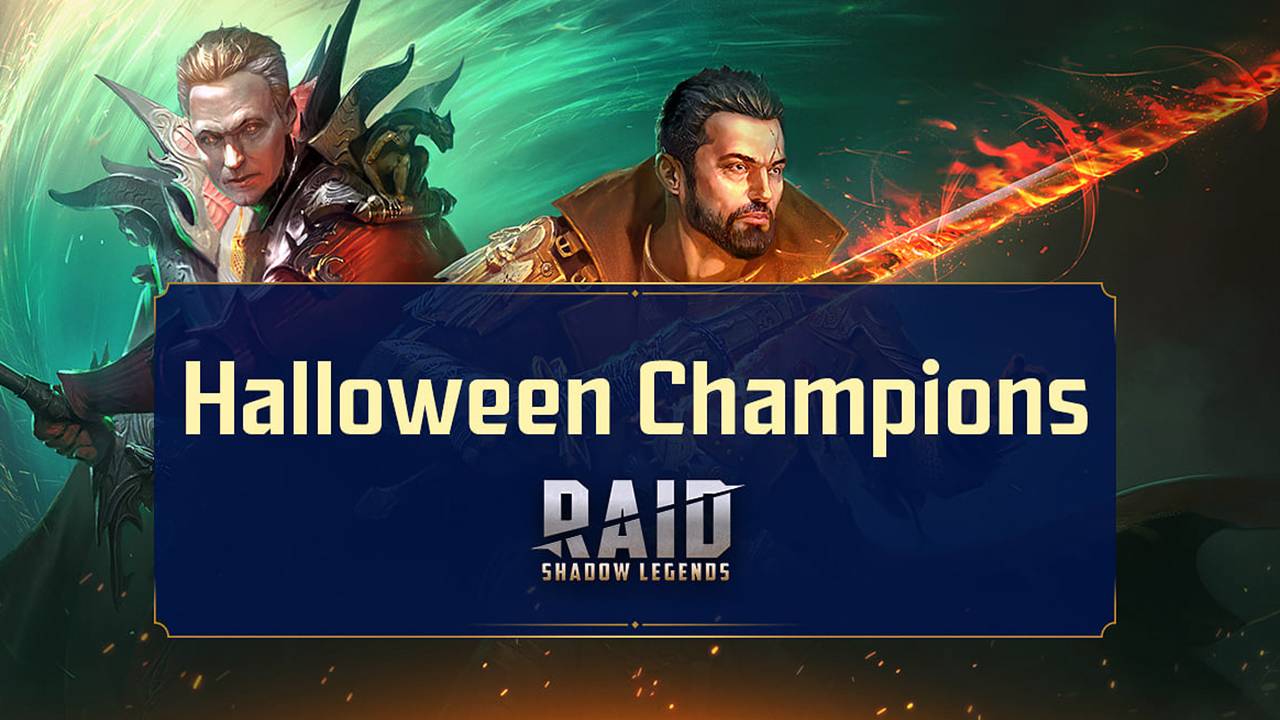 Хеллоуин в RAID: Shadow Legends: герои Влад и Константин