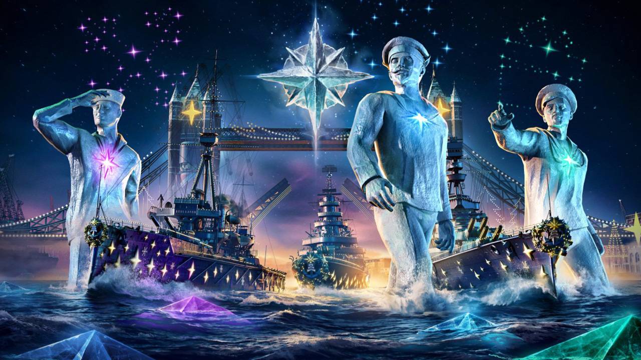Старт "Новогодней Ночи" в World of Warships