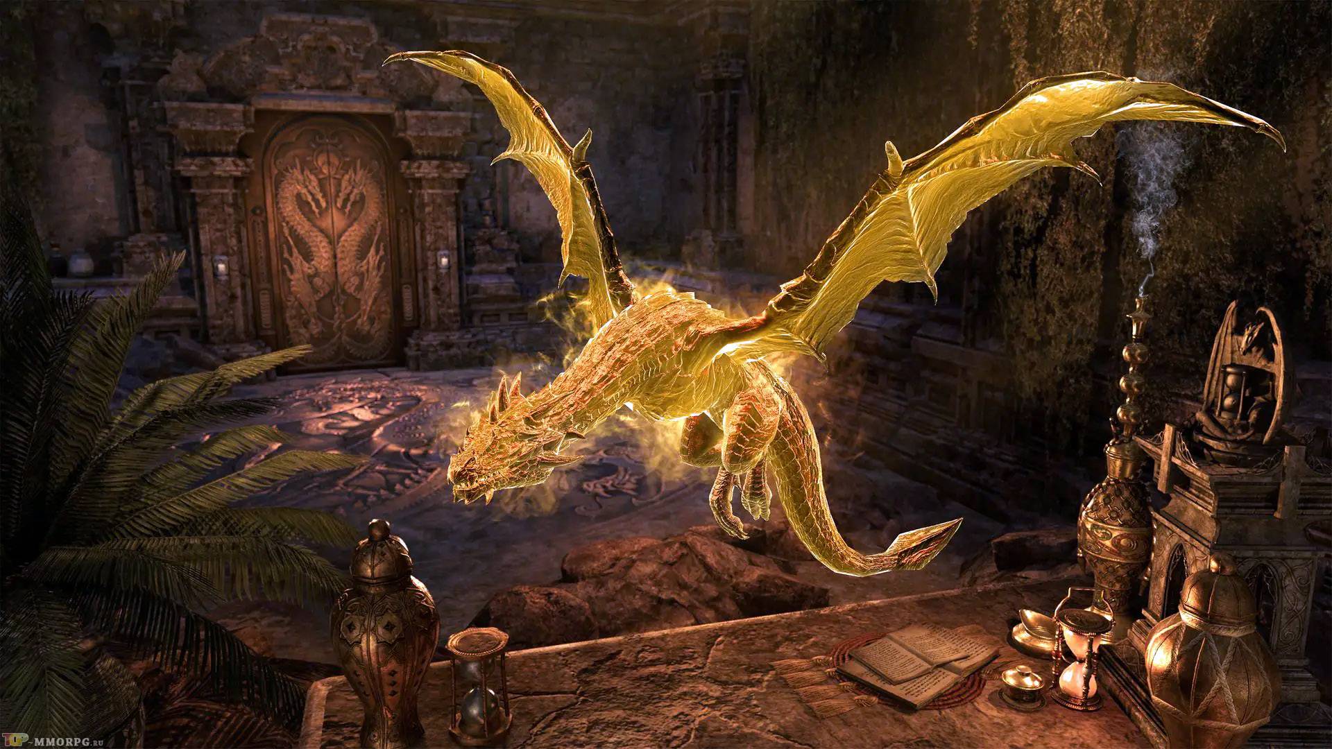 Питомец — иллюзорный дракон огня душ
