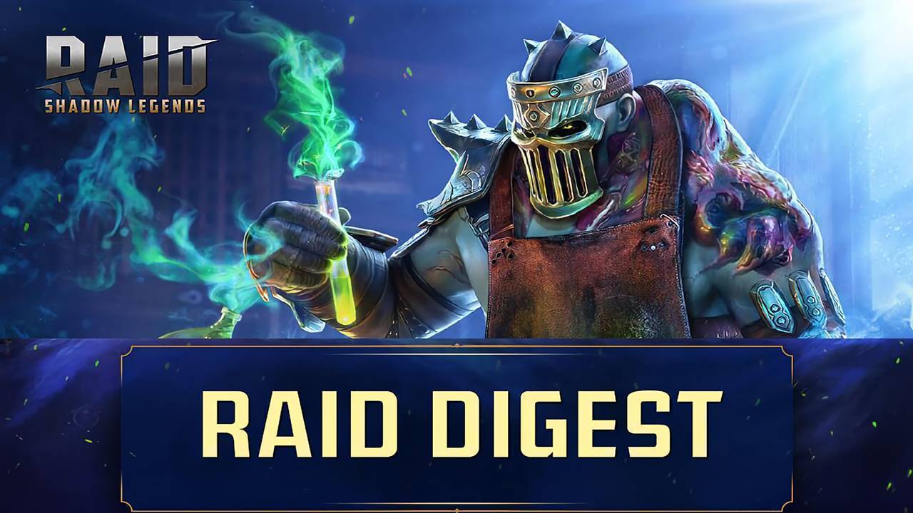 "Digest" и Гурда Зелейница в RAID: Shadow Legends
