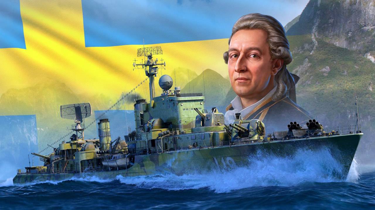 500 лет ВМС Швеции - боевые задачи в World of Warships