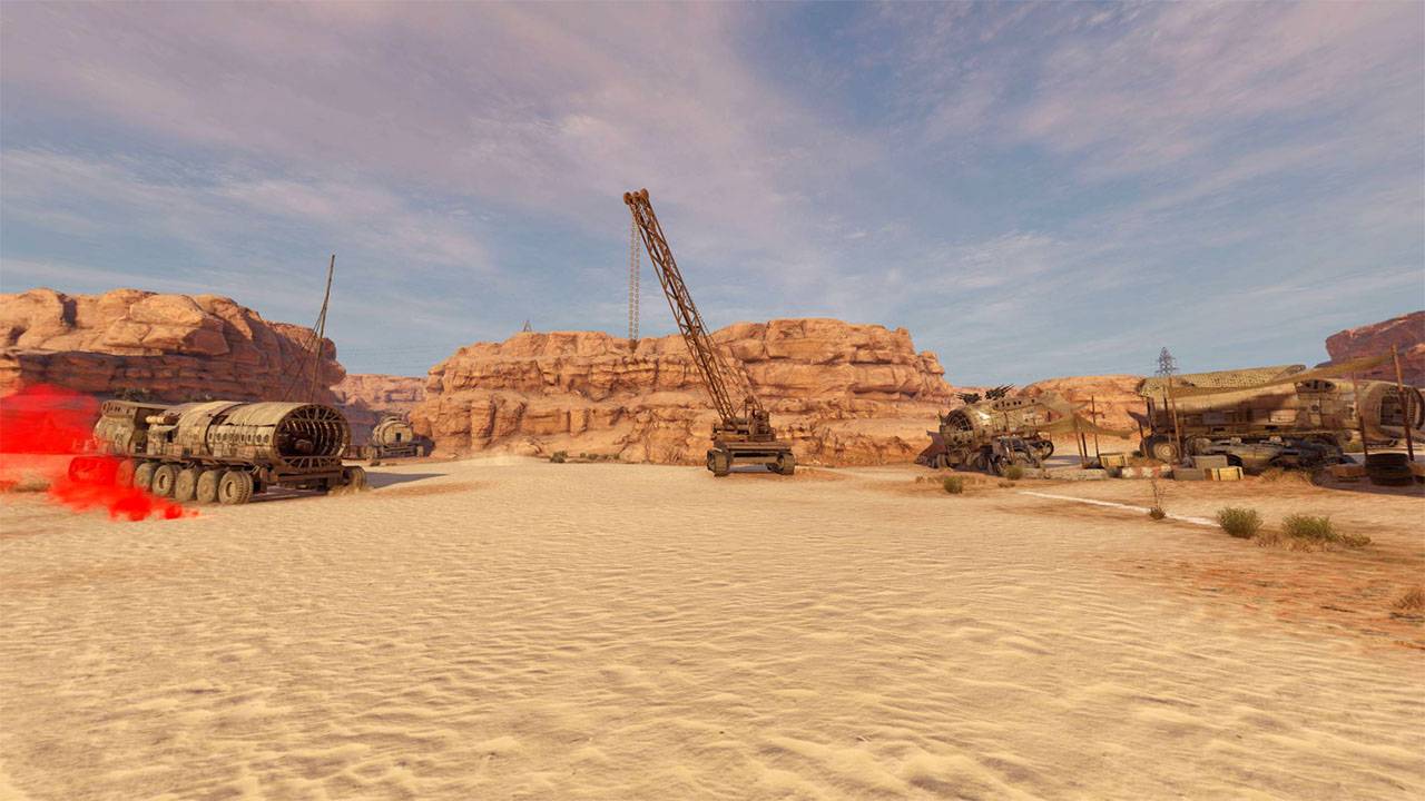 В Crossout показали обновленную "Песчаную долину"