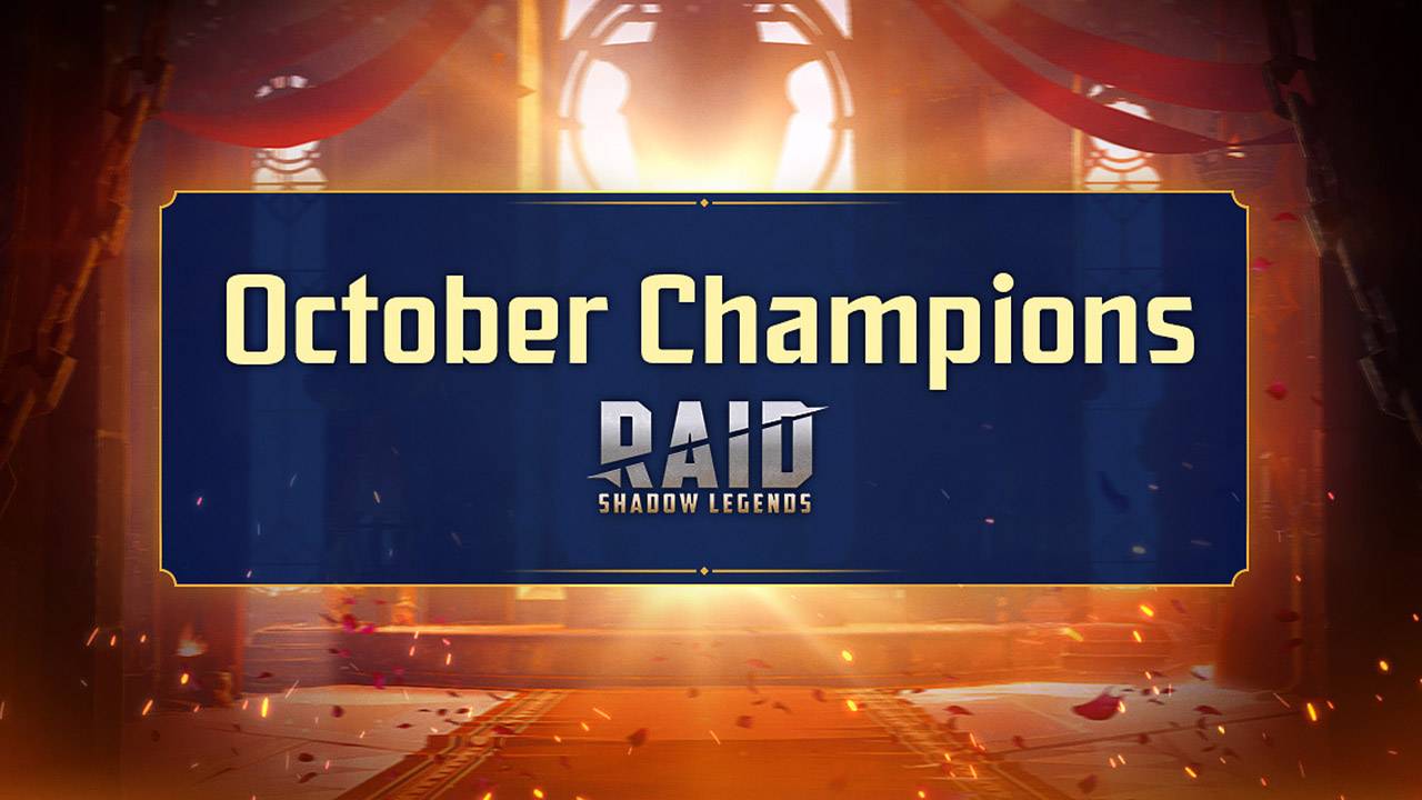 Октябрьские чемпионы и слияние Мараникс в RAID: Shadow Legends
