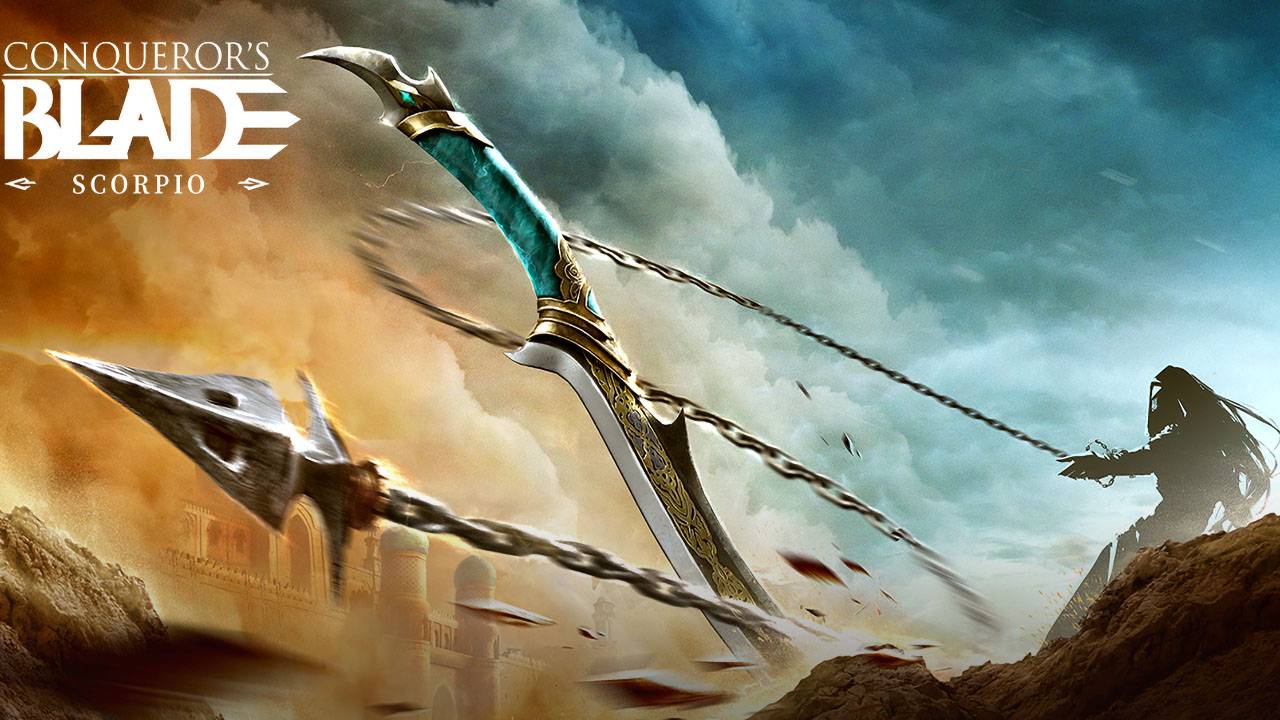 Цепной дротик и скимитар - новое оружие в Conqueror’s Blade