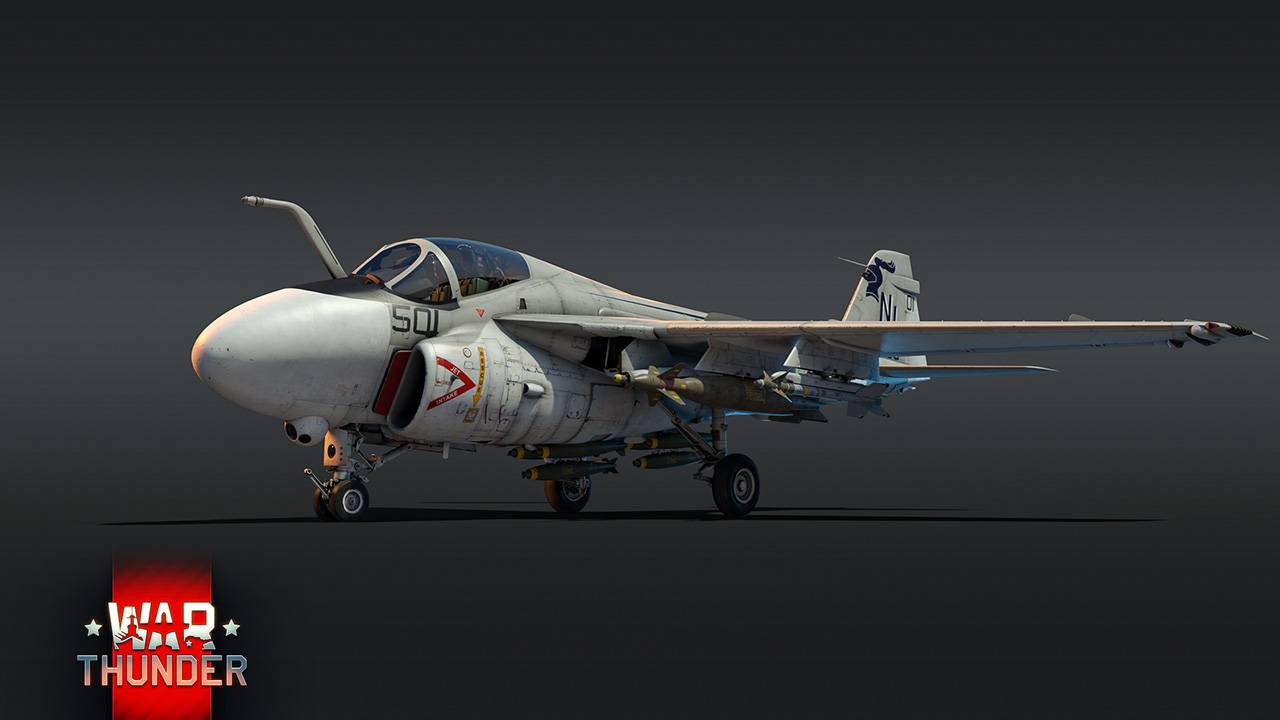 Ударный самолёт A-6E TRAM Intruder и VIII ранг авиации в War Thunder