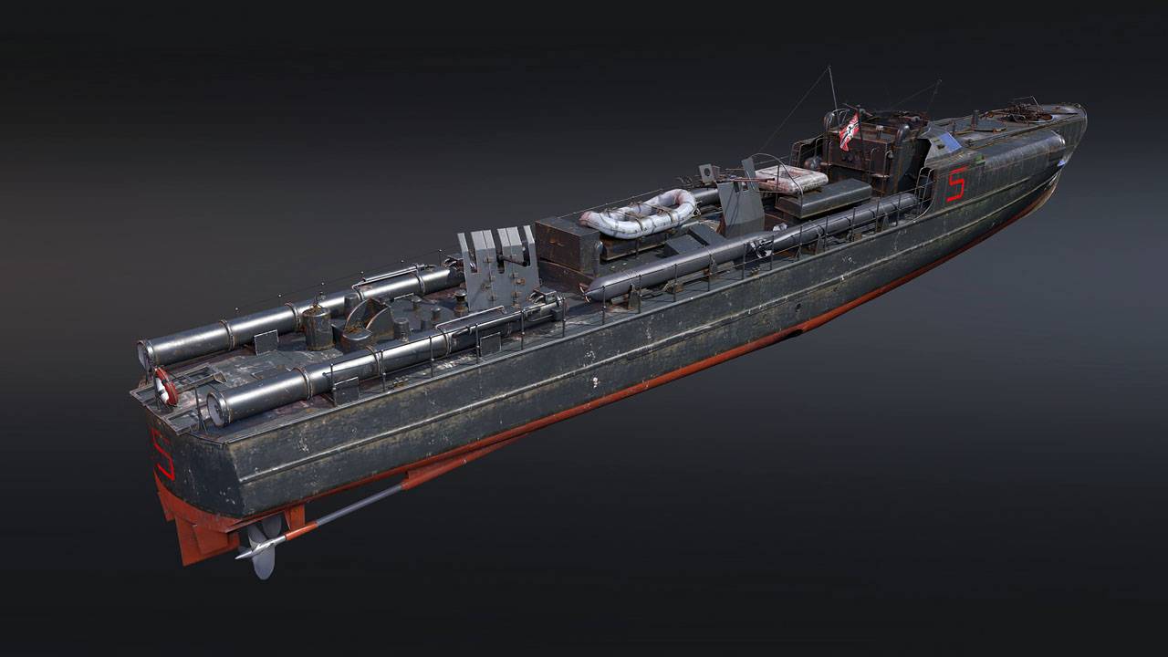 Анонсировано добавление торпедного катера S-701 в War Thunder