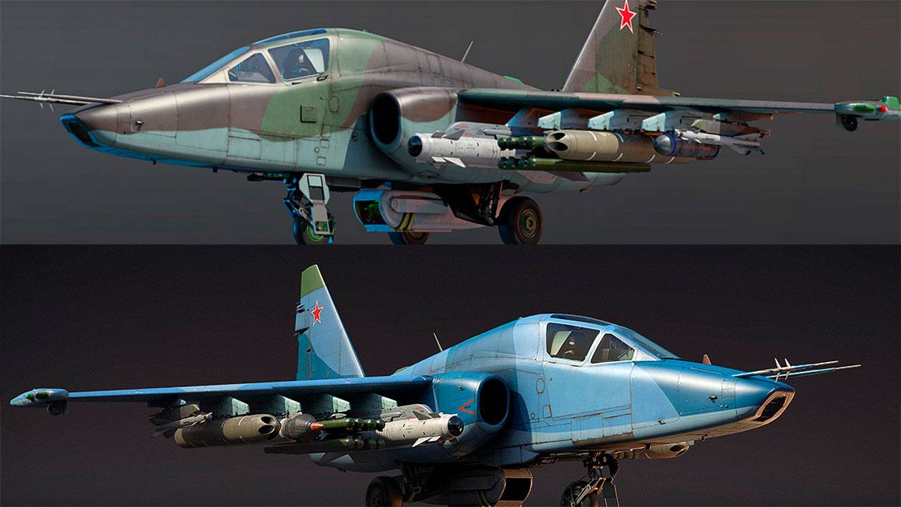 В War Thunder добавят советские штурмовые самолёты Су-25Т и Су-39