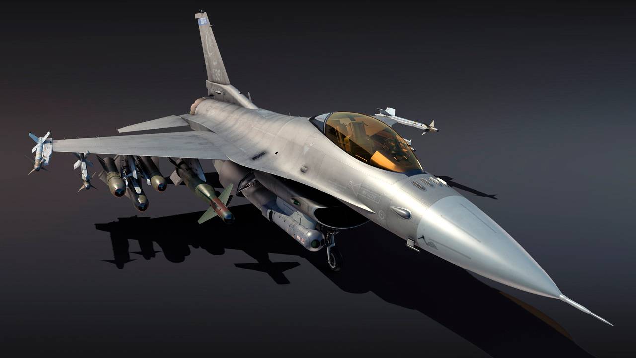 Gaijin презентовали реактивный истребитель F-16C Block 50 для War Thunder