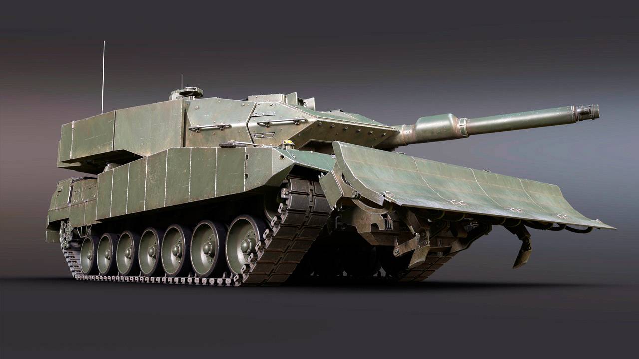 В обновлении "Сыны Аттилы" для War Thunder добавят ОБТ танк Leopard 2 PSO